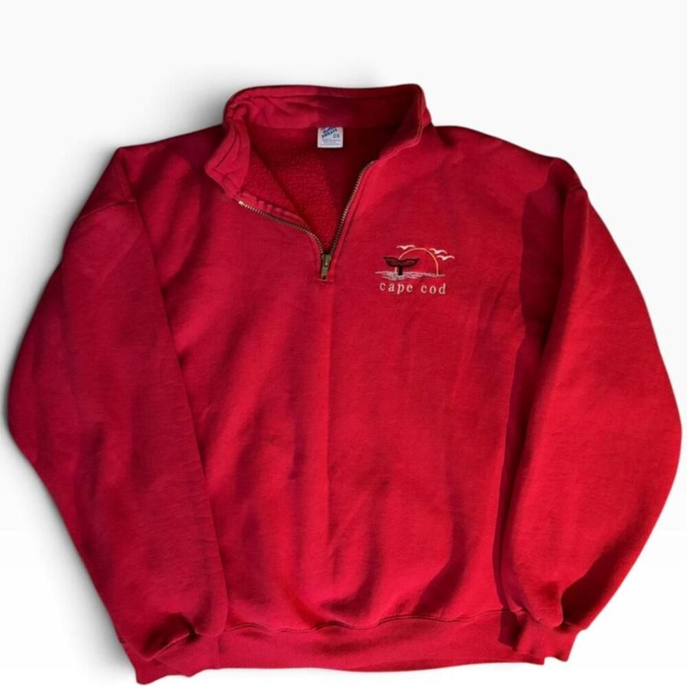 Jerzees Men's Red Sweatshirt